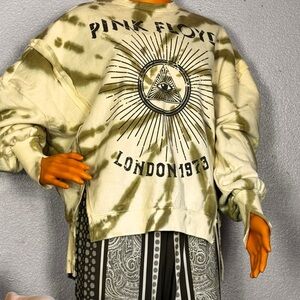 Pink Floyd Cream and Green Sweatshirt